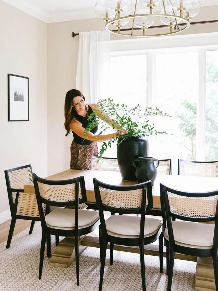 Wooden dining chair for hotels, homes, and villas; safe and durable.