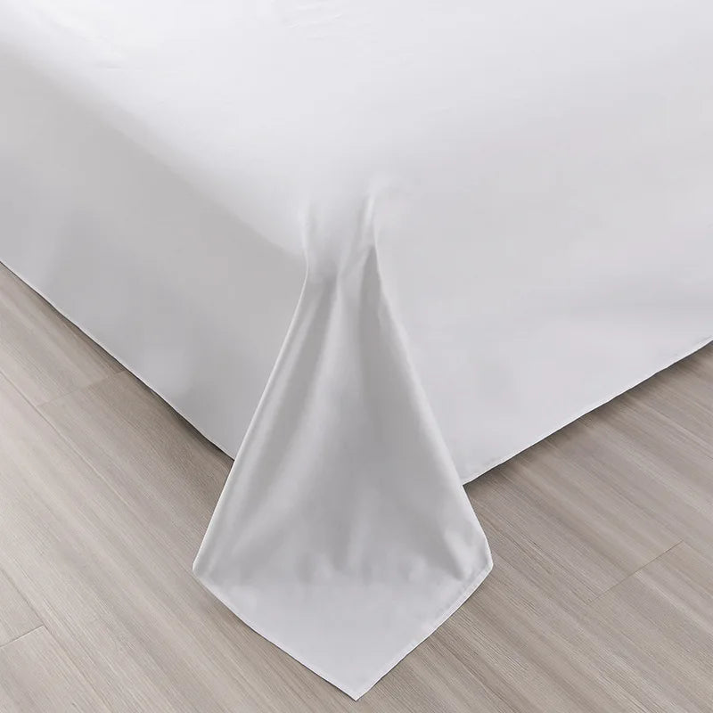 Luxury 4pcs 60s 300tc Bedding Set Full Size 100% Cotton Cheap Bed Linen Bedding Set for Hotel Supplies