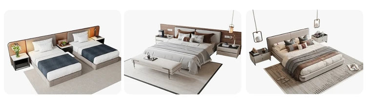 Factory Custom Made Modern Design Full Fabric Wooden Hotel Lobby Sofa Set for Apartment Villa Living Room