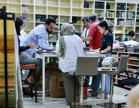 Factory Custom Made Modern Design Full Fabric Wooden Hotel Lobby Sofa Set for Apartment Villa Living Room