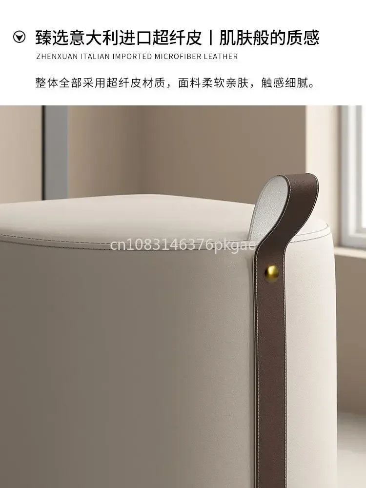 Makeup Stool Dresser Chair Women's Bedroom Makeup Chair Light Luxury Dressing Stool High-grade Nordic Small Square Stool