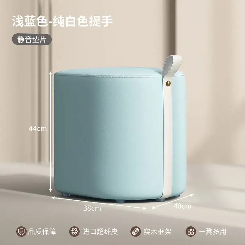 Makeup Stool Dresser Chair Women's Bedroom Makeup Chair Light Luxury Dressing Stool High-grade Nordic Small Square Stool