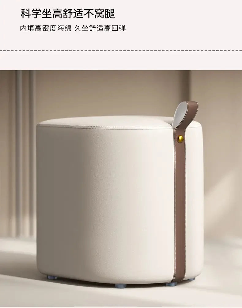 Makeup Stool Dresser Chair Women's Bedroom Makeup Chair Light Luxury Dressing Stool High-grade Nordic Small Square Stool
