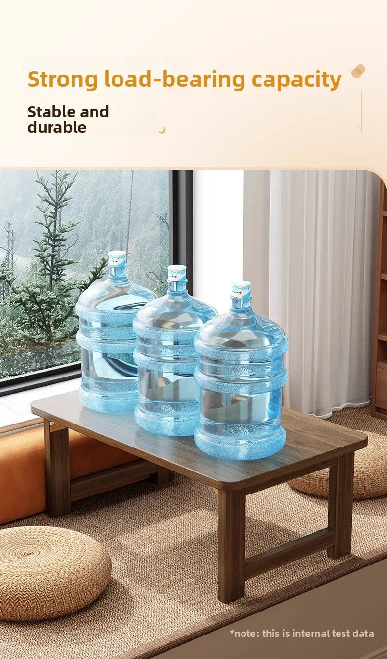 bay window table small table Japanese tatami tea table kang table foldable coffee table kang table floor table  low table