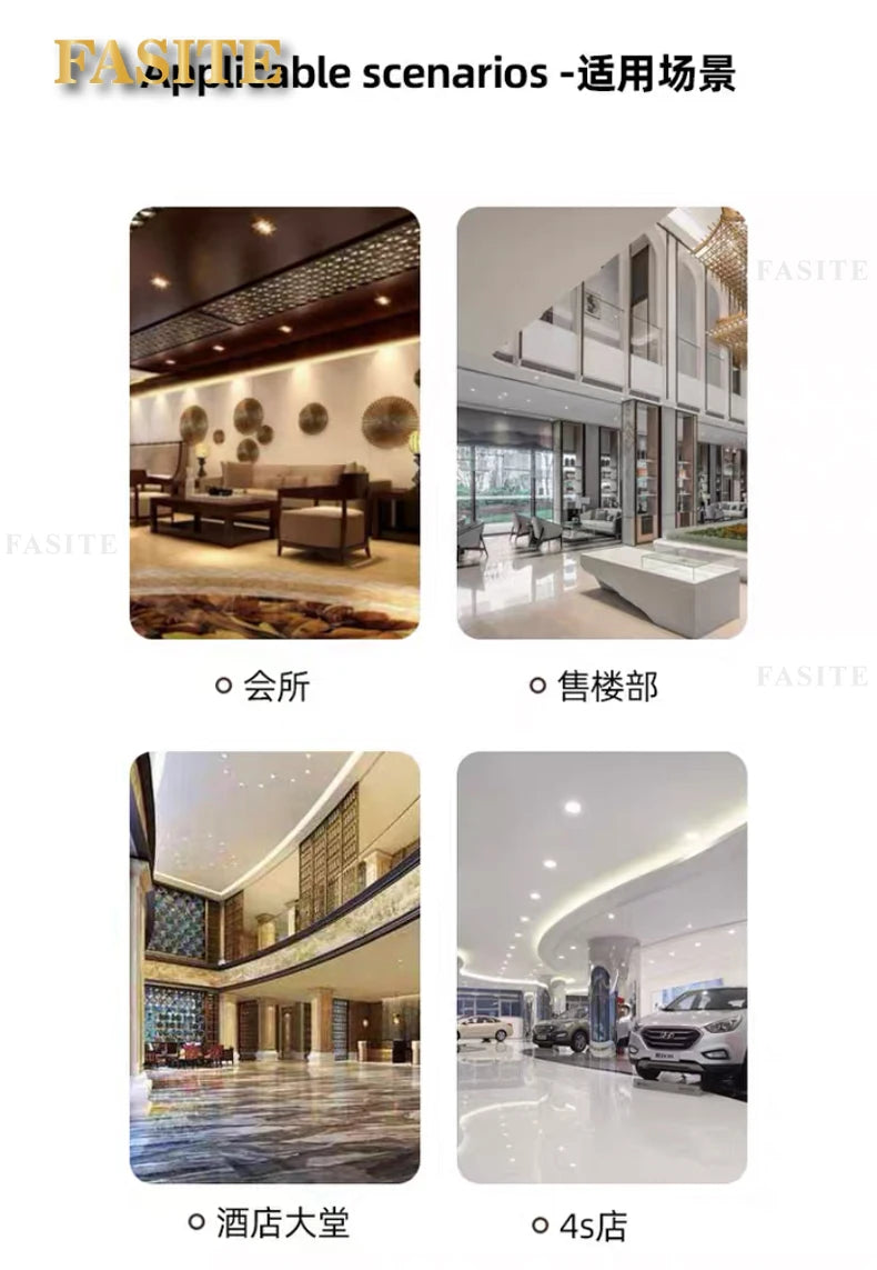 Office sofa, business hotel lobby rest area, reception sofa, coffee table combination, beauty salon sofa creativity