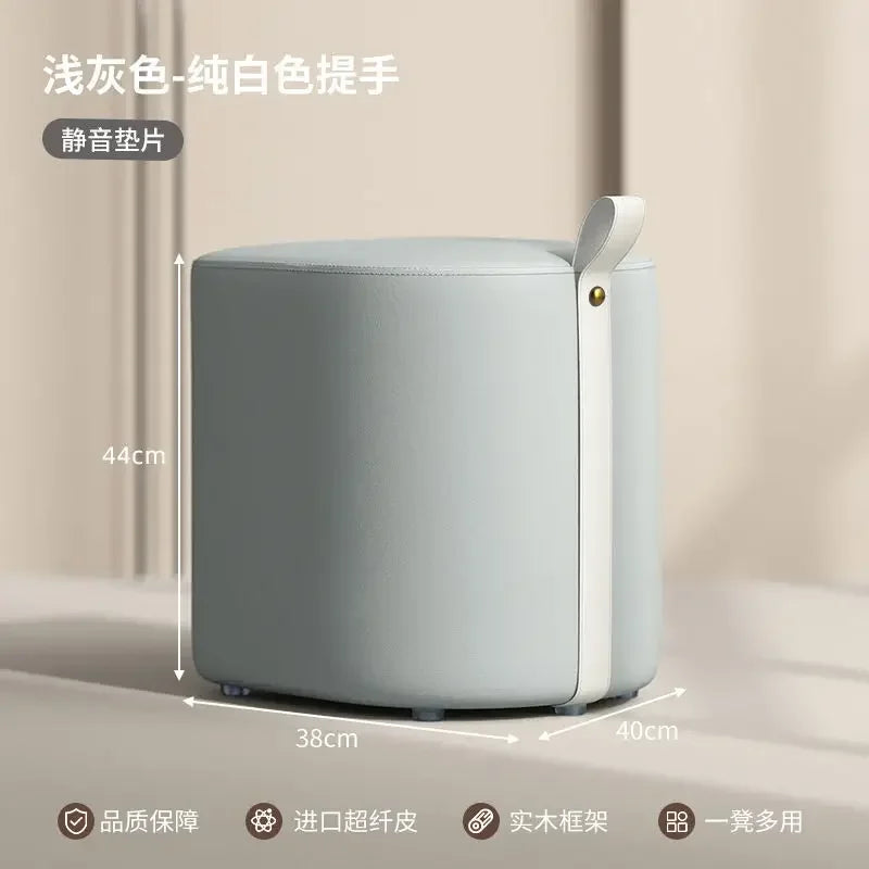 Makeup Stool Dresser Chair Women's Bedroom Makeup Chair Light Luxury Dressing Stool High-grade Nordic Small Square Stool