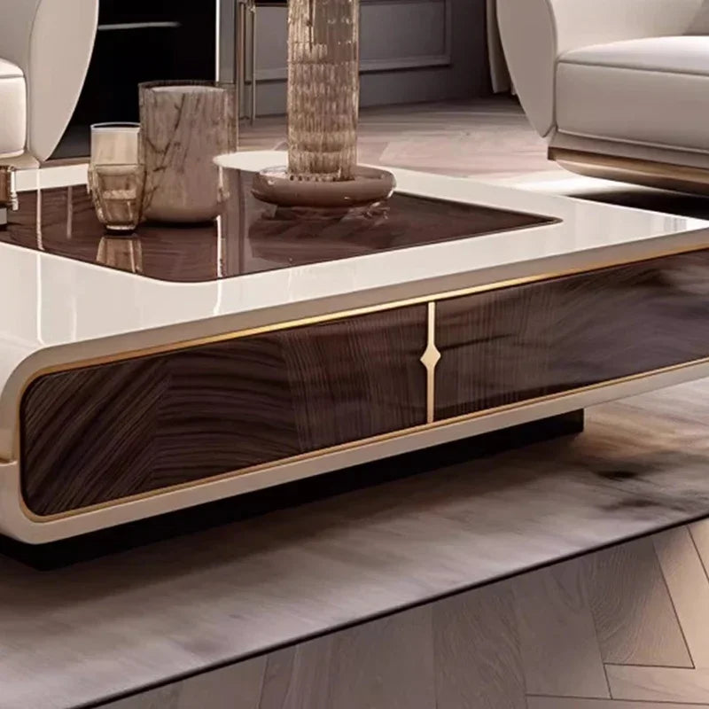 Nordic Luxury Coffee Tables Advanced Modern Simple Living Room Coffee Tables Villa Hotel Home Furniture Stolik Kawowy FYCT
