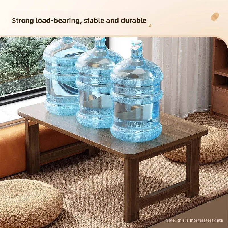 bay window table small table Japanese tatami tea table kang table foldable coffee table kang table floor table  low table