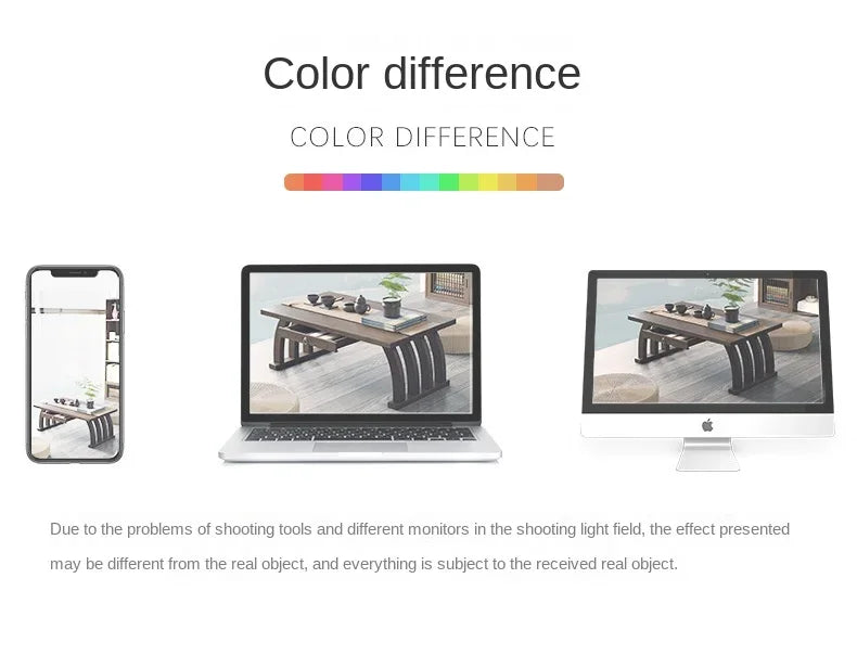 Nanzhu bay window small tea table tatami Japanese low table tea table small table bedroom folding kang table household use