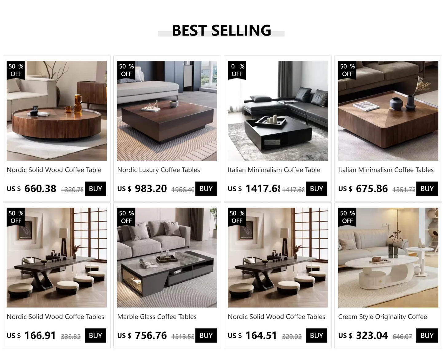 Nordic Luxury Coffee Tables Advanced Modern Simple Living Room Coffee Tables Villa Hotel Home Furniture Stolik Kawowy FYCT