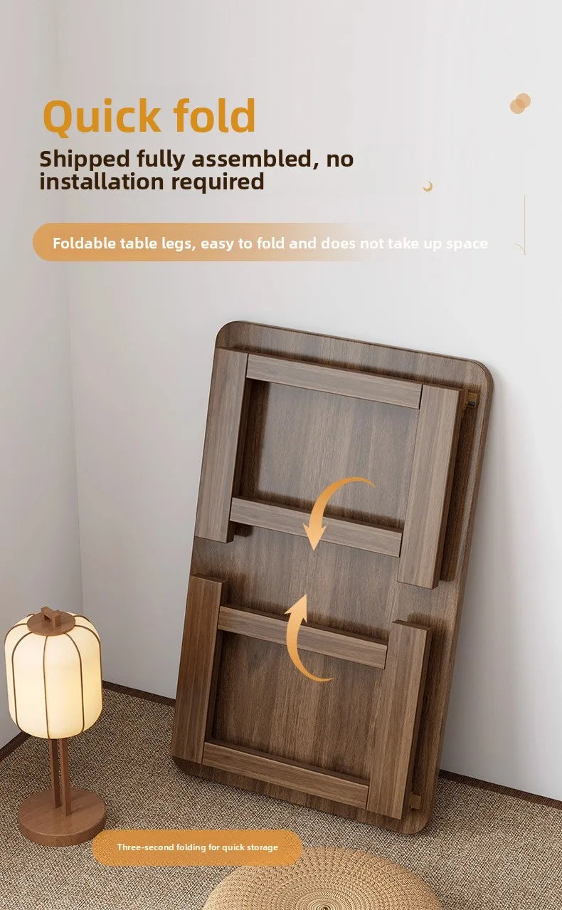 bay window table small table Japanese tatami tea table kang table foldable coffee table kang table floor table  low table
