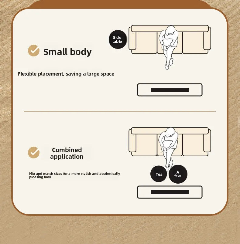 Circular coffee table, sofa side table for small living room and household use, balcony small table, tea table ，coffee table