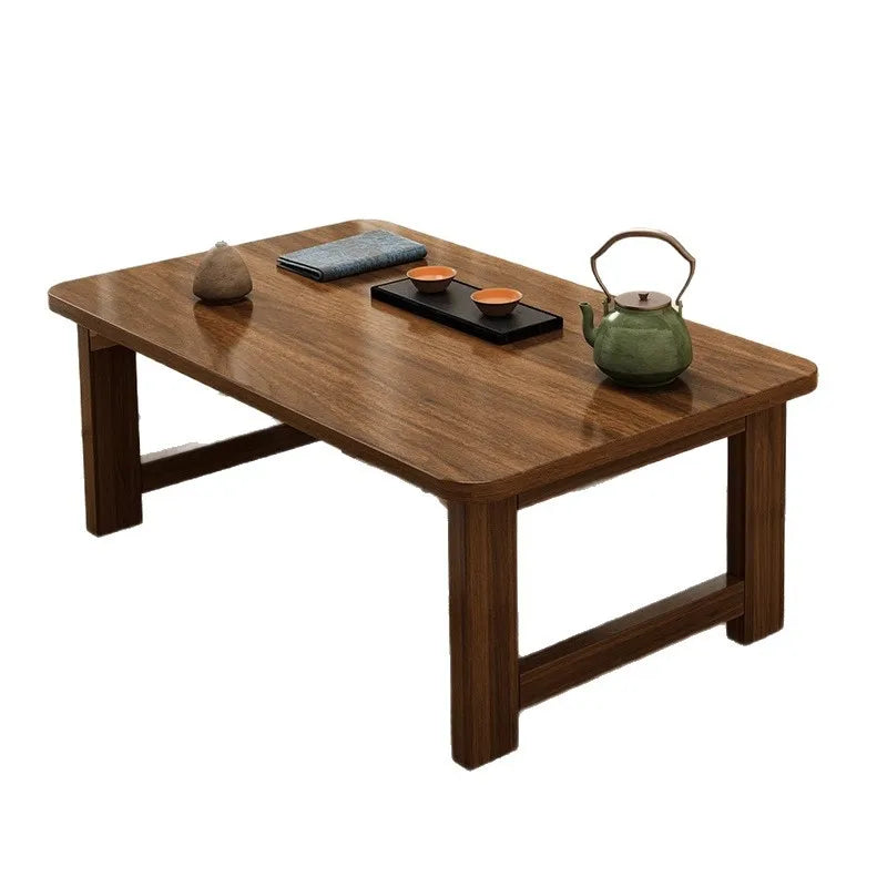 bay window table small table Japanese tatami tea table kang table foldable coffee table kang table floor table  low table